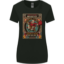 Funny Christmas Santa Clause Offensive Womens Wider Cut T-Shirt Black