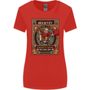 Funny Christmas Santa Clause Offensive Womens Wider Cut T-Shirt Red