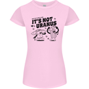 Funny Climate Change Its Not Uranus Womens Petite Cut T-Shirt Light Pink