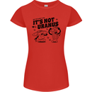 Funny Climate Change Its Not Uranus Womens Petite Cut T-Shirt Red