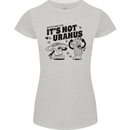 Funny Climate Change Its Not Uranus Womens Petite Cut T-Shirt Sports Grey