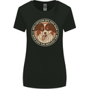 Funny Dog Hair Womens Wider Cut T-Shirt Black