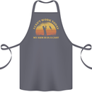 Funny Fishing Arm is In a Cast Fisherman Cotton Apron 100% Organic Steel
