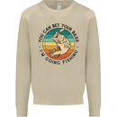 Funny Fishing Bet Your Bass Im Going Fisherman Mens Sweatshirt Jumper Sand