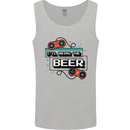 Funny Gaming Ill Bring the Beer Alcohol Mens Vest Tank Top Sports Grey