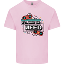 Funny Gaming Ill Bring the Weed Cannabis Mens Cotton T-Shirt Tee Top Light Pink