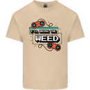 Funny Gaming Ill Bring the Weed Cannabis Mens Cotton T-Shirt Tee Top Sand