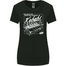 Funny Gym Overweight Fat Abs Kebabs Womens Wider Cut T-Shirt Black