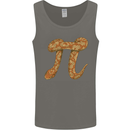 Funny Maths Snake Pi Symbol Mens Vest Tank Top Charcoal
