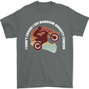 Funny Motocross Scrambling Dirt Bike Motorbike Mens T-Shirt 100% Cotton Charcoal