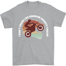 Funny Motocross Scrambling Dirt Bike Motorbike Mens T-Shirt 100% Cotton Sports Grey