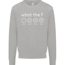 Funny Photographer F Stop Camera Photography Kids Sweatshirt Jumper Sports Grey