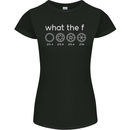 Funny Photographer F Stop Camera Photography Womens Petite Cut T-Shirt Black