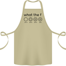 Funny Photography F Stop Camera Lense Cotton Apron 100% Organic Khaki