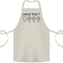 Funny Photography F Stop Camera Lense Cotton Apron 100% Organic Natural