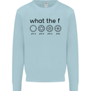 Funny Photography F Stop Camera Lense Kids Sweatshirt Jumper Light Blue