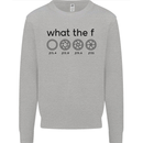 Funny Photography F Stop Camera Lense Mens Sweatshirt Jumper Sports Grey