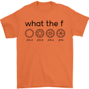 Funny Photography F Stop Camera Lense Mens T-Shirt 100% Cotton Orange