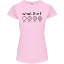 Funny Photography F Stop Camera Lense Womens Petite Cut T-Shirt Light Pink