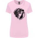 Funny Snowboarder Don't Follow Me Womens Wider Cut T-Shirt Light Pink