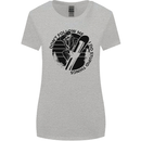 Funny Snowboarder Don't Follow Me Womens Wider Cut T-Shirt Sports Grey