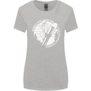 Funny Snowboarding Dont Follow Me Womens Wider Cut T-Shirt Sports Grey