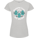 Funny Weed Hanging With My Buds Cannabis Womens Petite Cut T-Shirt Sports Grey