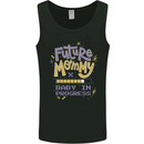 Future Mommy New Baby in Progress Pregnancy Mens Vest Tank Top Black