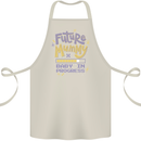 Future Mummy New Baby in Progress Pregnancy Cotton Apron 100% Organic Natural