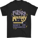 Future Mummy New Baby in Progress Pregnancy Mens T-Shirt 100% Cotton Black