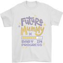 Future Mummy New Baby in Progress Pregnancy Mens T-Shirt 100% Cotton White