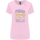Future Mummy New Baby in Progress Pregnancy Womens Wider Cut T-Shirt Light Pink