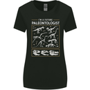 Future Palaeontologist Dinosaurs T-Rex Womens Wider Cut T-Shirt Black