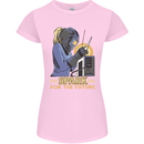 Future Spark Female Welder Welding Womens Petite Cut T-Shirt Light Pink
