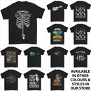 Guitar T-Shirt Mens Electric Acoustic Bass Funny Music Tshirt Tee Top 2