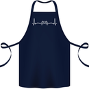 Gaming ECG Controller Video Games Console Cotton Apron 100% Organic Navy Blue