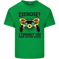 Gaming I Thought Said Extra Lives Gamer Mens Cotton T-Shirt Tee Top Irish Green