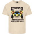 Gaming I Thought Said Extra Lives Gamer Mens Cotton T-Shirt Tee Top Natural