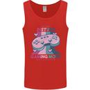 Gaming Mode Activated Video Games Gamer Mens Vest Tank Top Red