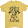 German Viking Mens T-Shirt 100% Cotton Yellow