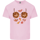 Girls Trip Fancy Dress Costume Holiday Kids T-Shirt Childrens Light Pink