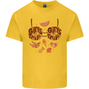 Girls Trip Fancy Dress Costume Holiday Mens Cotton T-Shirt Tee Top Yellow