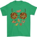 Girls Trip Fancy Dress Costume Holiday Mens T-Shirt 100% Cotton Irish Green
