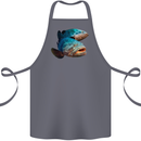 Goliath Fish Fishing Fisherman Cotton Apron 100% Organic Steel