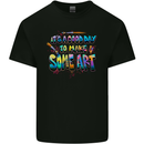 Good Day to Make Some Art Artist Kids T-Shirt Childrens Black