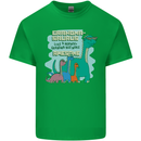 Grandma-saurus Funny Dinosaur Grandkids Mens Cotton T-Shirt Tee Top Irish Green