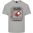 Groom New Level Unlocked Funny Marriage Mens Cotton T-Shirt Tee Top Sports Grey