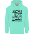 HGV Driver Big Truck Lorry Childrens Kids Hoodie Peppermint