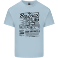 HGV Driver Big Truck Lorry Kids T-Shirt Childrens Light Blue