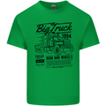 HGV Driver Big Truck Lorry Mens Cotton T-Shirt Tee Top Irish Green